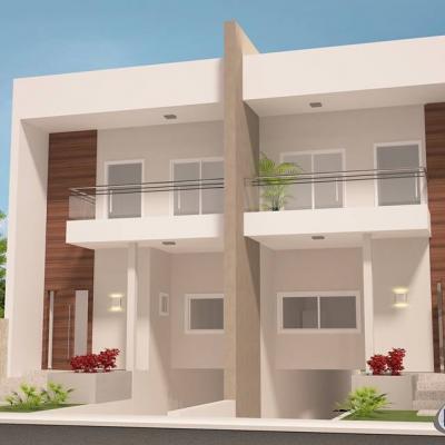 Mega Projetos Casa Fachadas Condominio Enseada Verde Splendor Empreendiementos Guarapari Espirito Santo