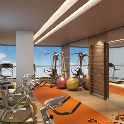 Fitness Mega Projetos Fachada Residencial Murano Praia Do Morro Fortes Mares Construtora Guarapari Espirito Santo