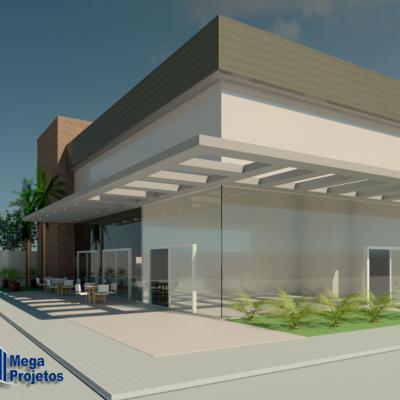 Mega Projetos Fachada Comercial Guarapari Es 1