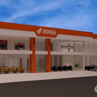 Mega Projeto Honda Fachada Guarapari Es Comercial