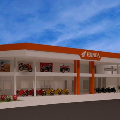 Mega Projeto Honda Fachada Guarapari Es