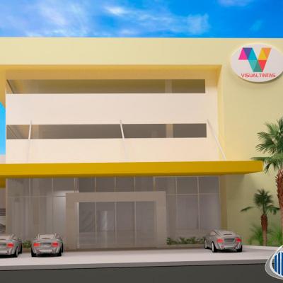 Comercial Mega Projetos Loja Nova Visual Tintas Guarapari Es.1