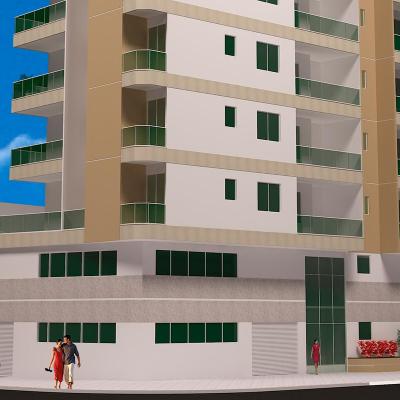 Mega Projetos Facahada Residencial Fratelli Construtora Domani Praia Do Morro Apto