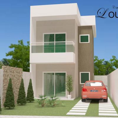 043 Mega Projetos Casa Fachada Condominio Louzada Setiba Guarapari Espirito Santo