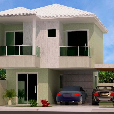 Mega Projetos Casa 01 Fachada Sgotardo Residencial Bromelias Sao Judas Tadeu Guarapari Espirito Santo 02