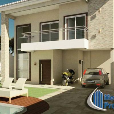 Mega Projtos Casa Fachada Entrada Jardim Boa Vista Guarapari Espirito Santo