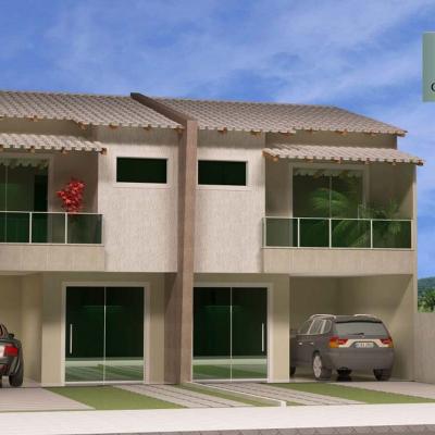 Mega Projetos Casas Fachada Residencial Oliveira Praia Do Morro Guarapari Espirito Santo