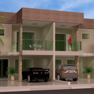 Mega Projetos Casa Fachada Residencial Brisa Do Mar Praia Do Morro Guarapari Espirito Santo 1