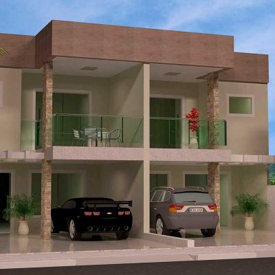 Mega Projetos Casa Fachada Residencial Brisa Do Mar Praia Do Morro Guarapari Espirito Santo