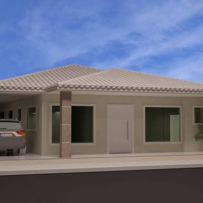 Mega Projetos Casa Fachadas Residencial Unifamiliar Praia Do Morro Guarapari Espirito Santo