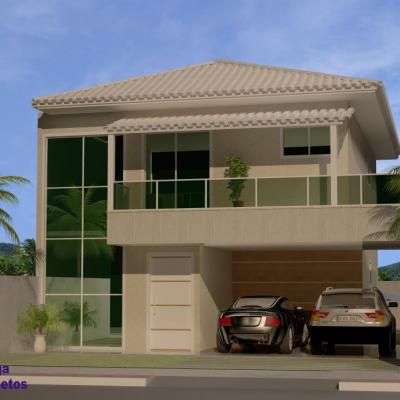 Mega Projetos Casas Fachadas Residencial Praia Do Morro Guarapari Espirito Santo